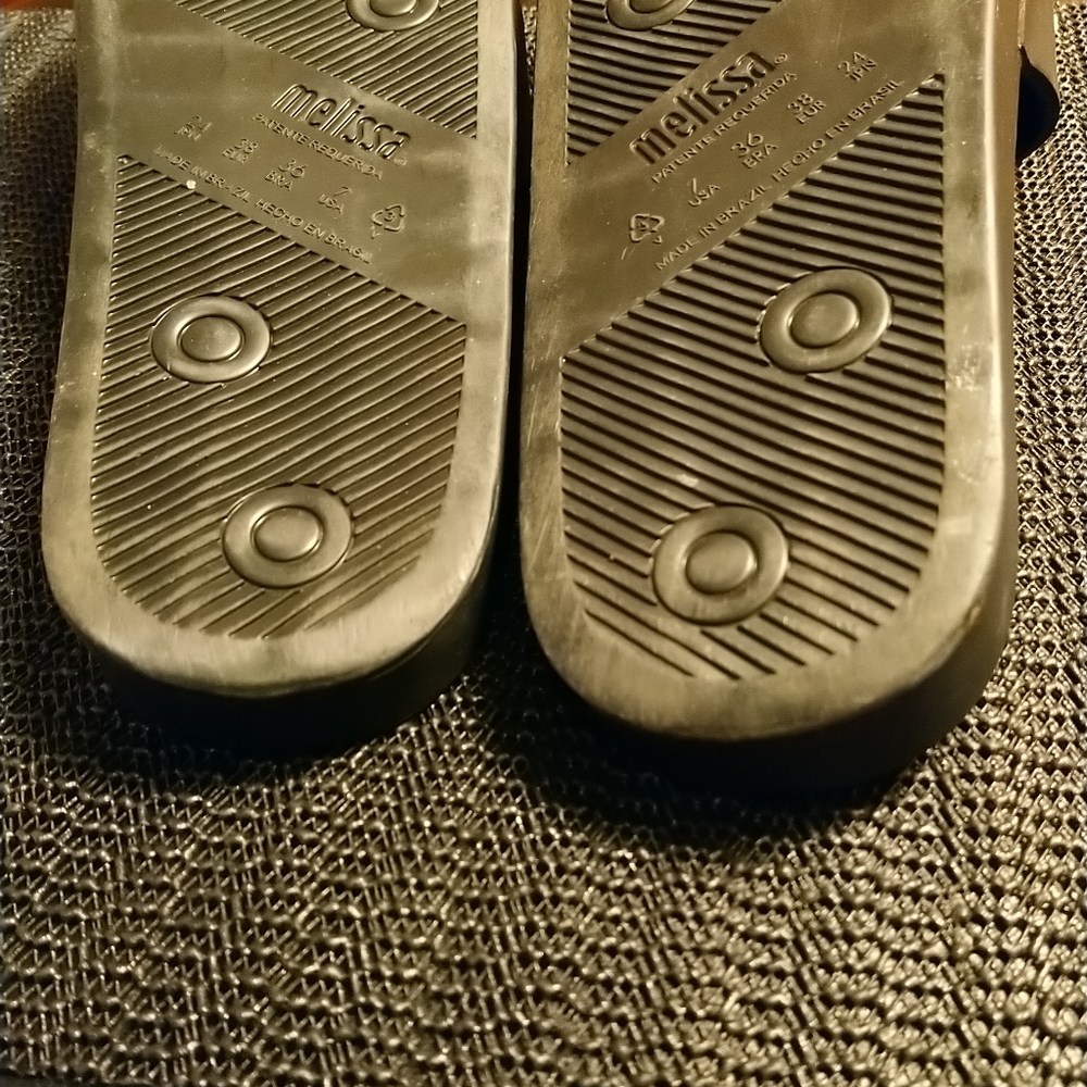 MELISSA +BAJA EAST Beach slides pre-loved - Picture 8 of 8